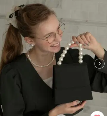 BONLECILL 펄 핸드백