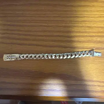 925 실버 뜨개질 체인 팔찌