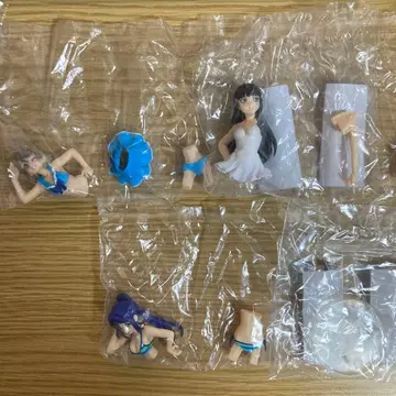 미개봉 가샤포 트레이 Aqours 3종 세트