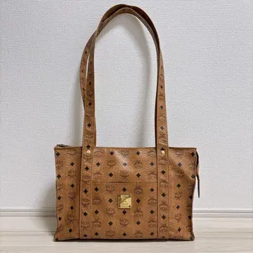 MCM 비세토스 토트백 숄더백 로고그램