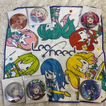 프로세카 타월과 캔뱃지 세트