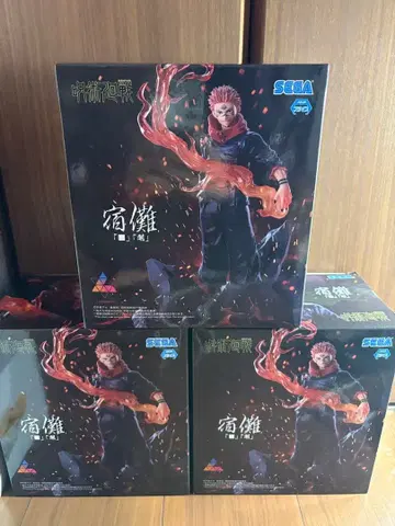 세가 Luminasta 루미나스타 주술회전 스쿠나 피규어 3체 세트