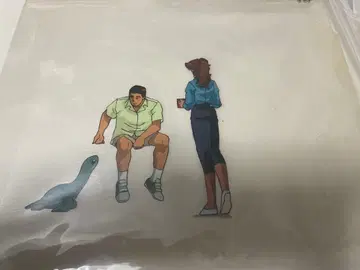 먼 바다에서 온 쿠 먼 바다에서 온 Coo 애니메이션 셀화