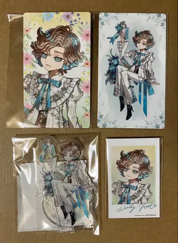 AGF2025 제5인격 카드 아크릴 스탠드 특전 기상학자 세트