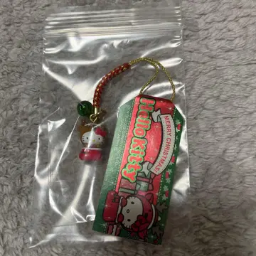 헬로키티 네즈키 스트랩 크리스마스 루돌프 장화 양말 레어