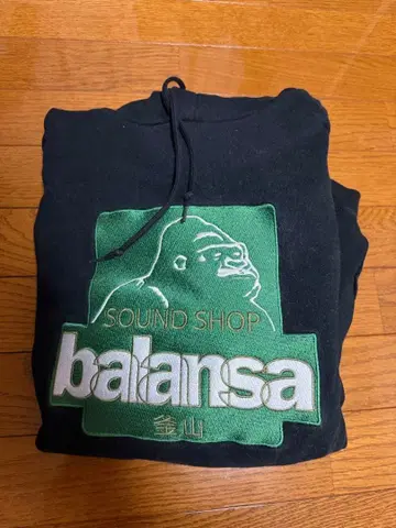 XLARGE x SOUND SHOP balansa 후드티
