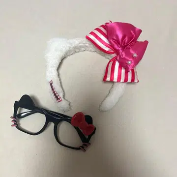 USJ 키티 머리띠, 키티 안경
