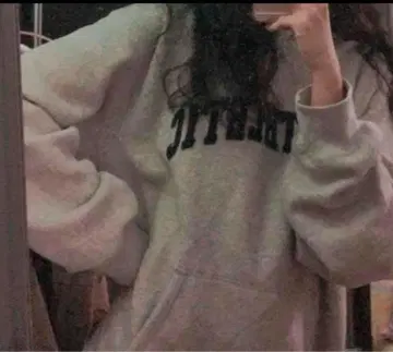 빈티지 GAP 애슬레틱 플리스 후드티 그레이색