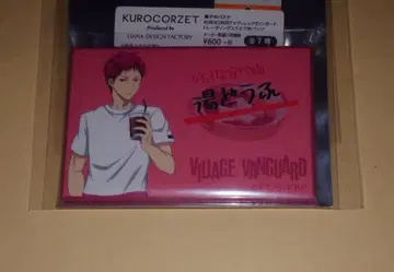 쿠로코의 농구 KUROCORZET 빌리지 뱅가드 캔뱃지 아카시