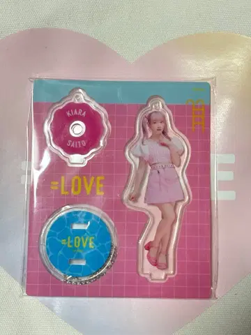 =LOVE 이코러브 아크릴 스탠드 사이토 지아라