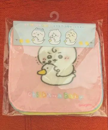 치이카와 baby 치이카와 베이비 손수건 세트 스퀘어 3개 세트 타월