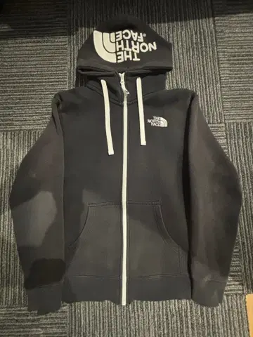 THE NORTH FACE 블랙 후드티 풀 집업