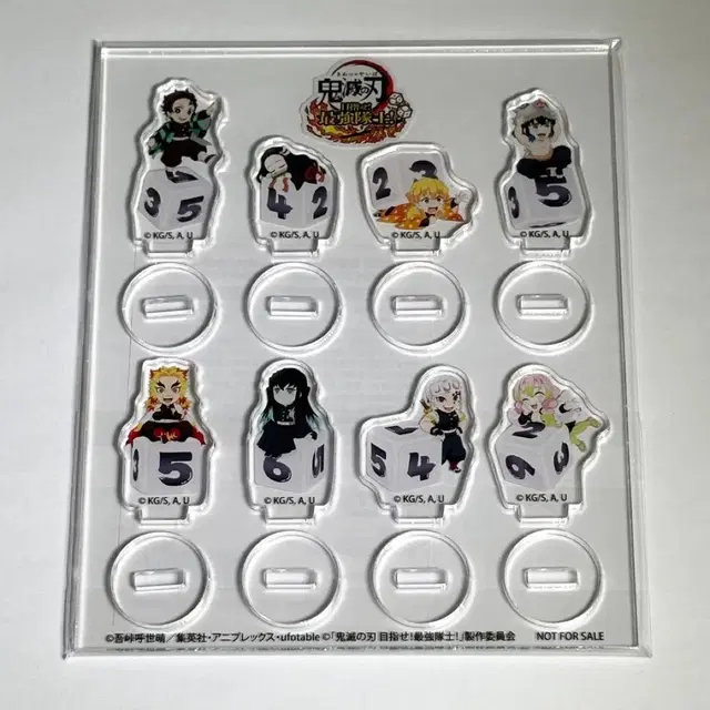 귀멸의칼날 노려라! 최강대원 주사위 아크릴 스탠드 무이치로 렌고쿠