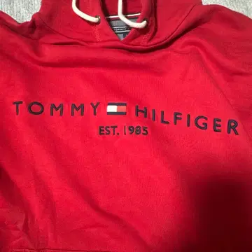 TOMMY HILFIGER 1985년 로고 후드티