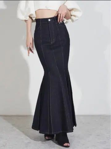 darich 프린세스 머메이드 데님 스커트