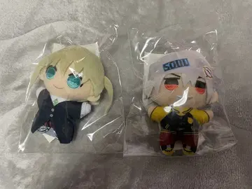 2개 세트 소울 이터전 치이 봉제 인형 마카 소울
