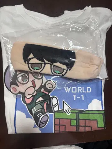 하츄베 티셔츠 헤어밴드 (RIDDLE)