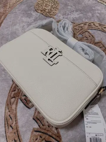 RL 로고 숄더백 화이트 ONE