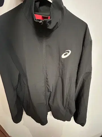 asics 블랙 집업 자켓 2XL