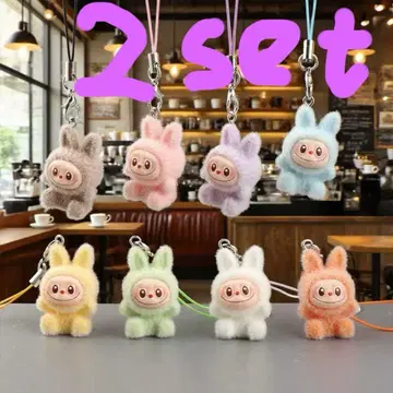 러브부 미니 키링 스트랩 8개 x 2세트