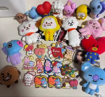 BT21 봉제 인형 키링 묶음 판매