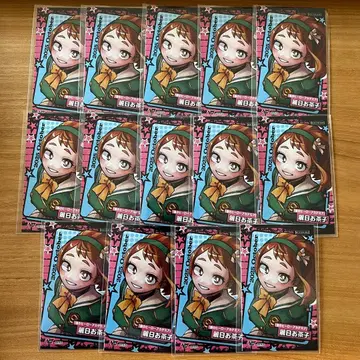 나의 히어로 아카데미아 우라라카 오챠코 점프샵 미니 브로마이드 세트