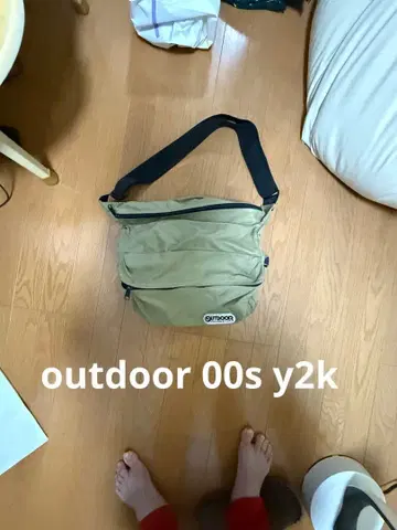 outdoor 숄더백 00s y2k