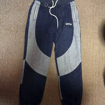 SAPElur 조거 팬츠 다크 블루
