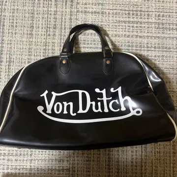 Von Dutch 빈티지 보스턴 백 에나멜 스포츠 백