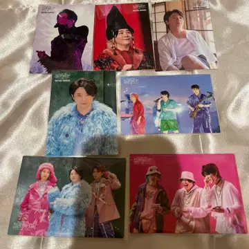 미세스 오모리 모토키 바벨탑 포토 카드 집합 7매 세트