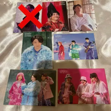 미세스 오오모리 모토키 바벨탑 포토 카드 집합 6장 세트