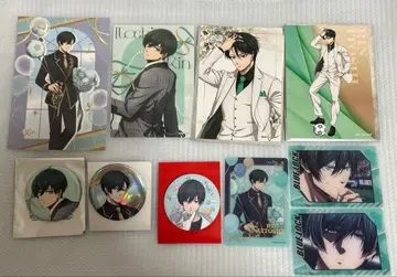 블루 록 AGF 이토시 린 캔뱃지 브로마이드 엽서