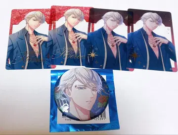 스마타마 쿠조 소마 AGF 캔뱃지 클리어 카드