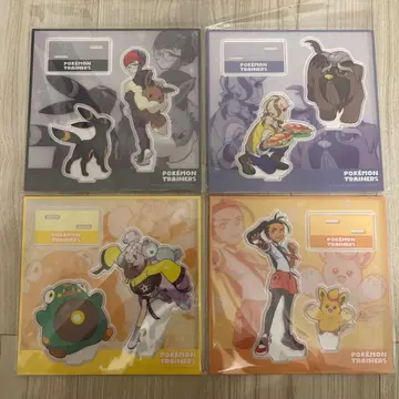 포켓몬 SV 아크릴 스탠드 버튼 페퍼 난자모 네모 묶음 판매