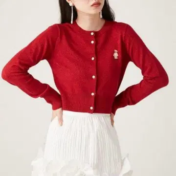 [ LILY BROWN ] Lily Bear 컴팩트 가디건