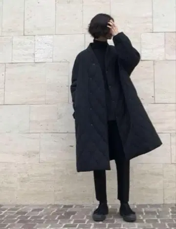 LAD MUSICIAN 노카라 퀼팅 코트 46