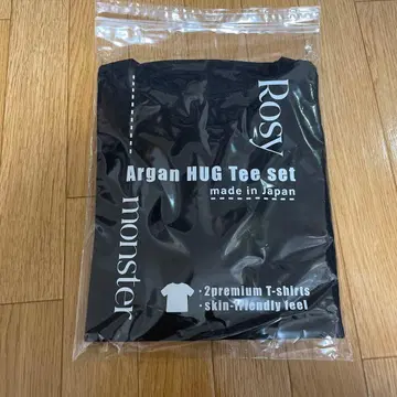 로지몬스터 argan hug tee 반팔 블랙