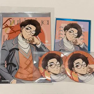 블루 록 유키미야 켄유 유키미야 AGF 글리터 캔뱃지 특전 브로마이드