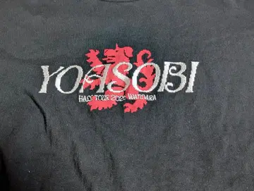 YOASOBI WANDARA 로고 티셔츠 M 사이즈 블랙
