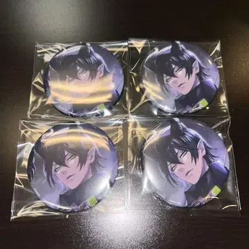 트위스테 AGF 애니플렉스 캔뱃지 기숙사복 말레우스 4점 세트