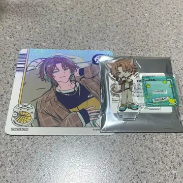 사선목 7개 에이트리 아크릴 스탠드 코스터 세트