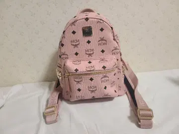 MCM 핑크 백팩