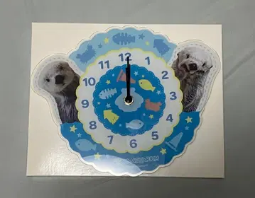 캡복권 x 토바 수족관 메이&키라 아크릴 시계