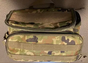 카모 패턴 바디백 힙색 벨크로 몰 시스템 대응