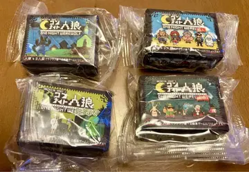 원 나이트 진로우 미니어처 가챠 전 4종 세트