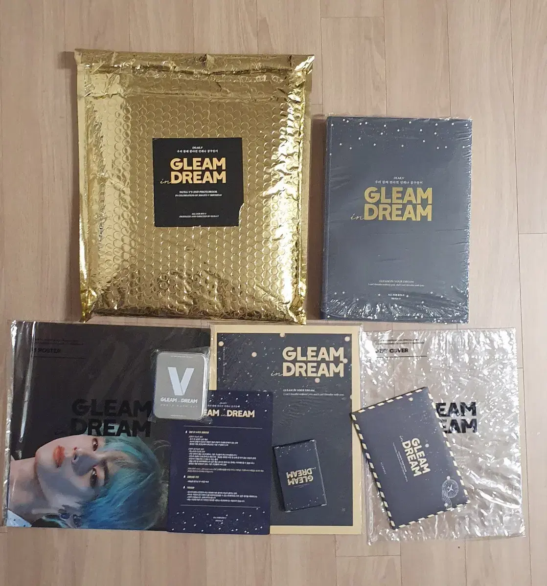 bts bangtan taehyung v Gleam Dream set
