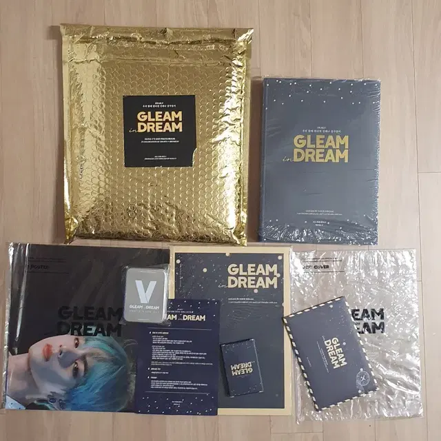 bts 방탄 태형 뷔 Gleam Dream 세트