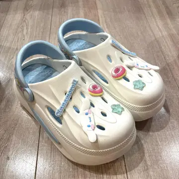 시나몬 롤 통굽 샌들