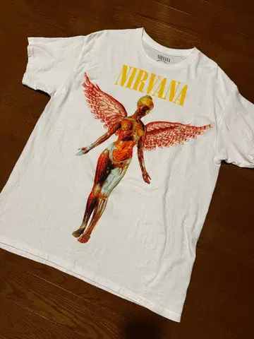 새상품급 NIRVANA 오리지널 T셔츠