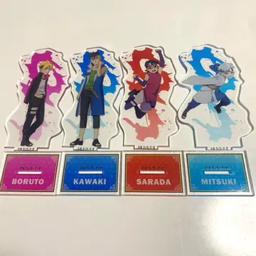 BORUTO 빅 아크릴 스탠드 4종 세트